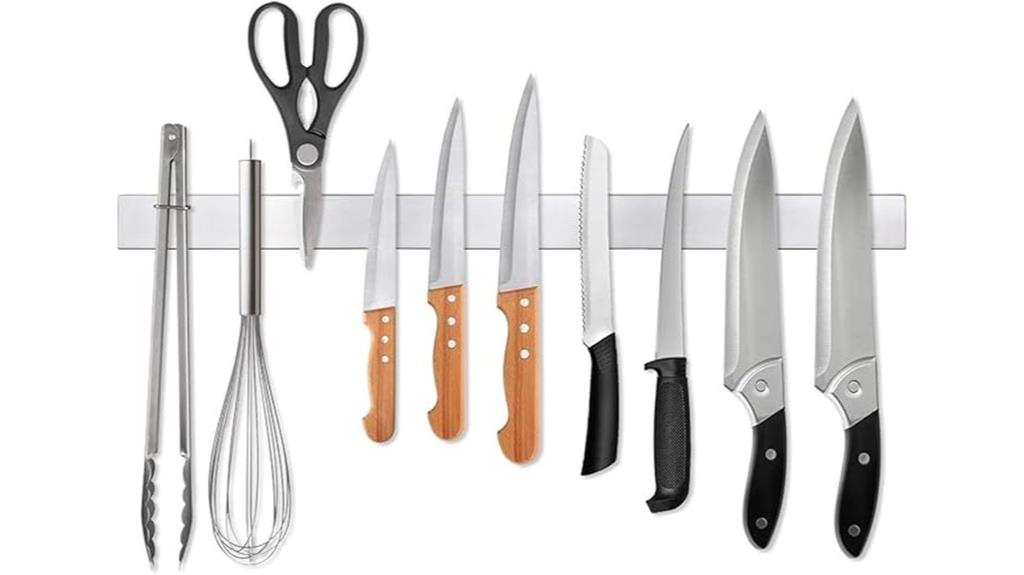 stainless steel knife organizer
