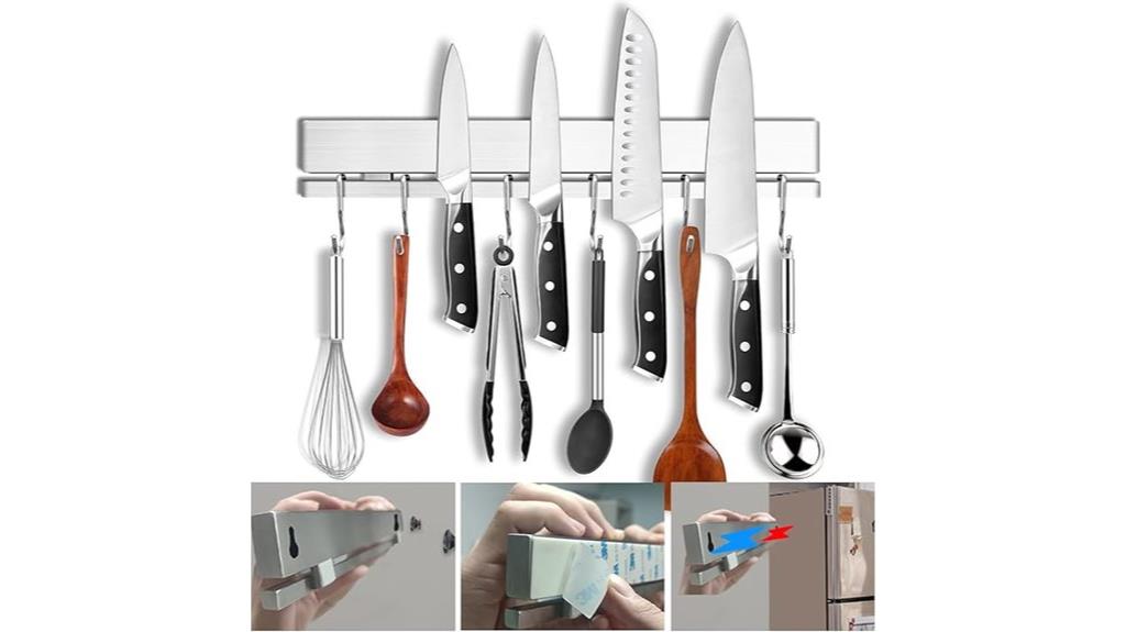 stainless steel magnetic knife holder