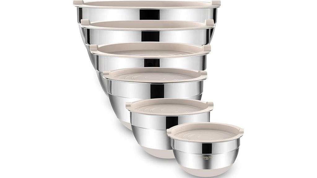 stainless steel storage set
