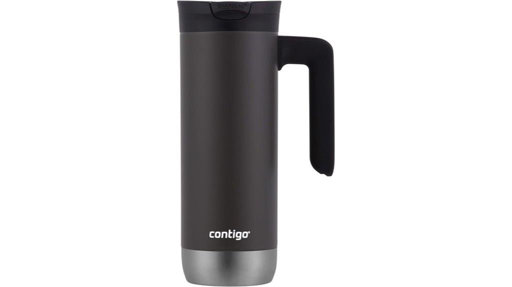 stainless steel travel mug