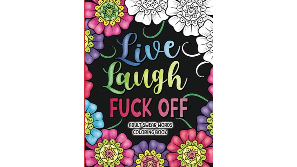 swear word coloring book