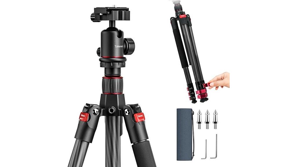 takerers 62 carbon tripod