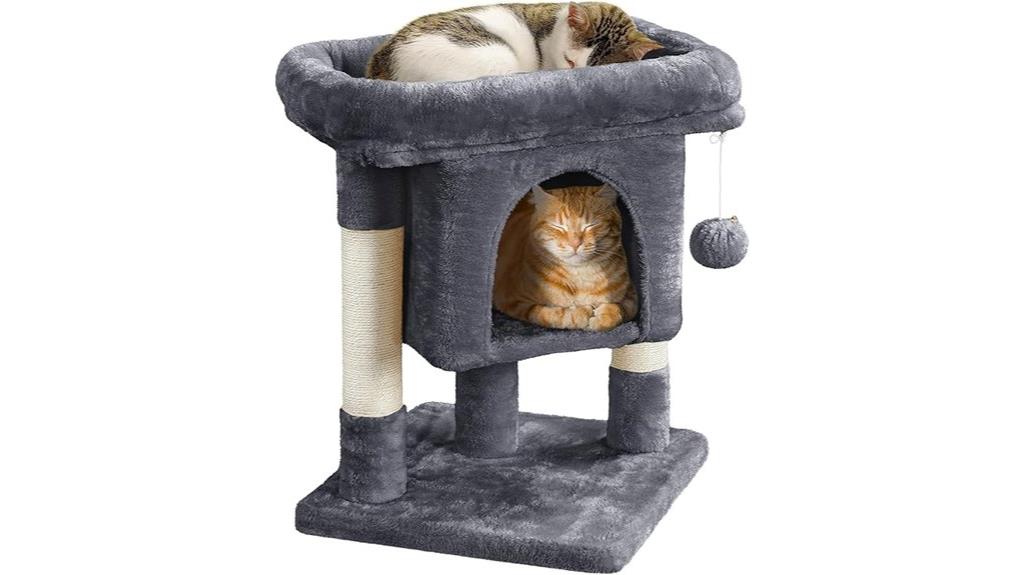 tall cat tree with condo