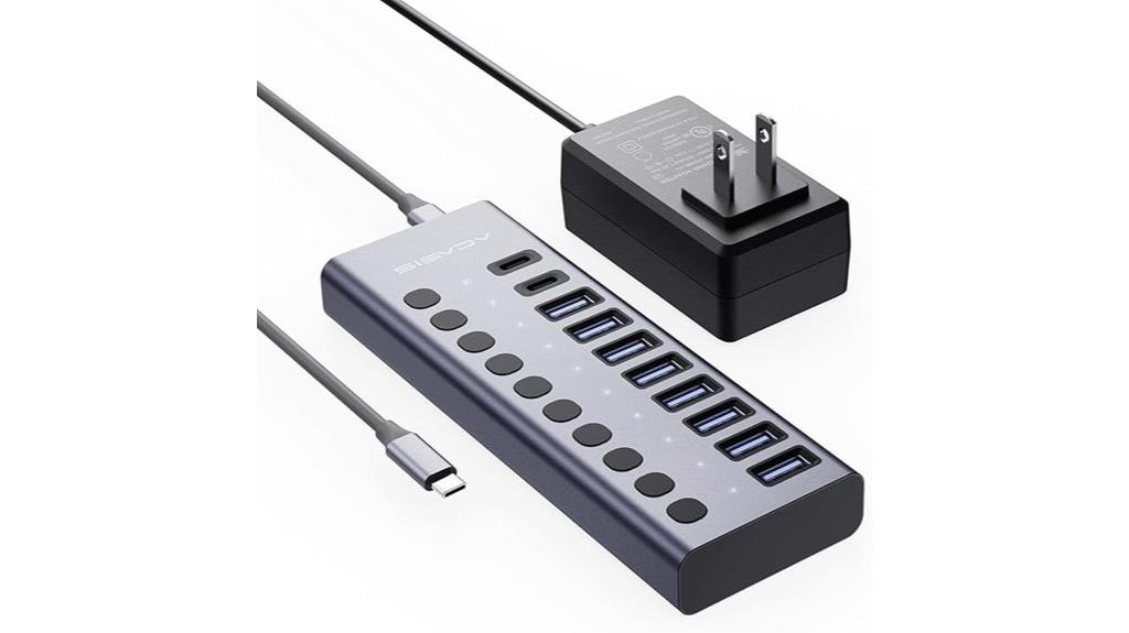 ten port usb c hub