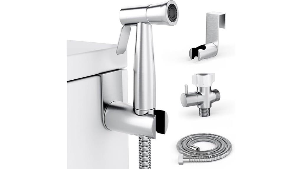 toilet bidet sprayer system