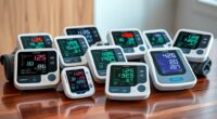 top arm blood pressure monitors