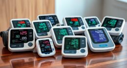 top arm blood pressure monitors