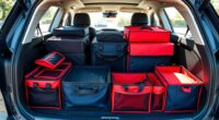 top collapsible car storage