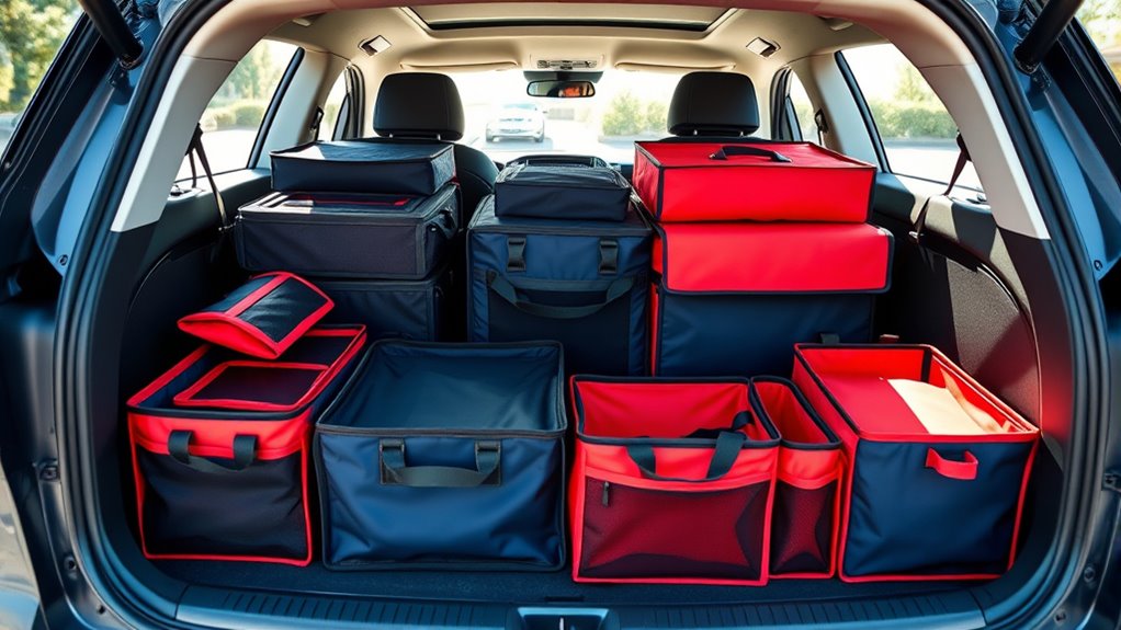 top collapsible car storage
