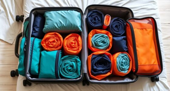top compression packing cubes