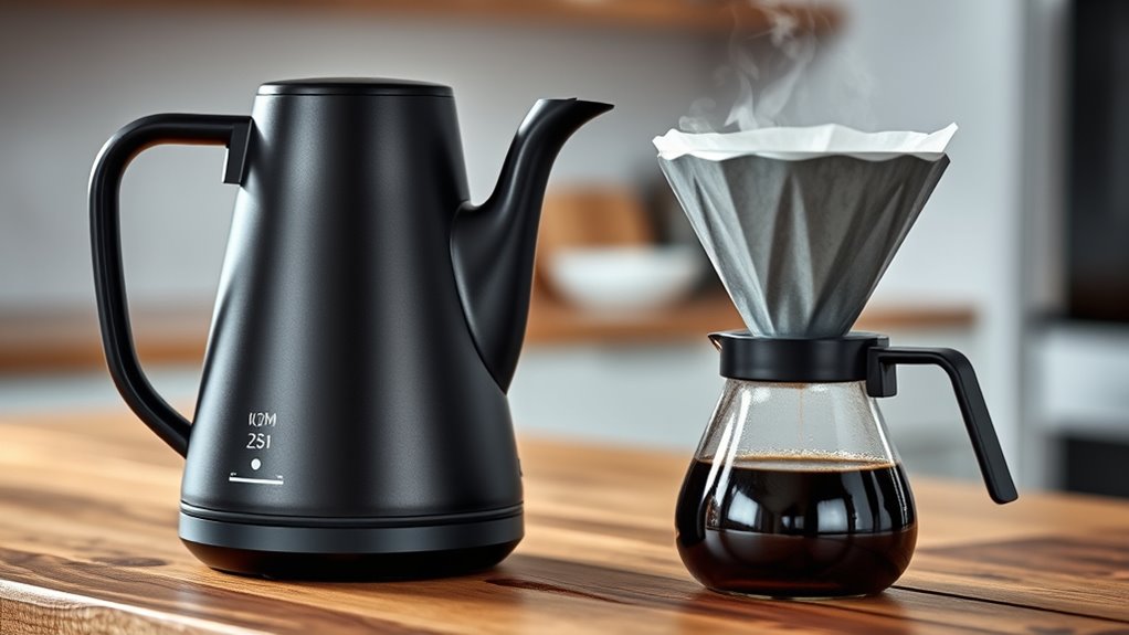 top electric pour over kettles