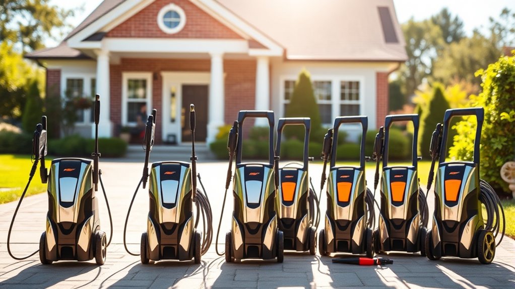 top electric pressure washers