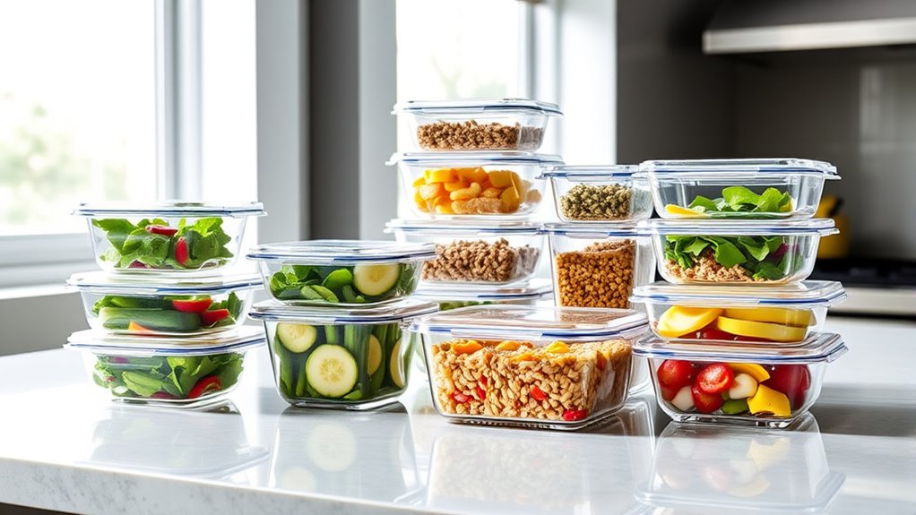 top glass containers for meals
