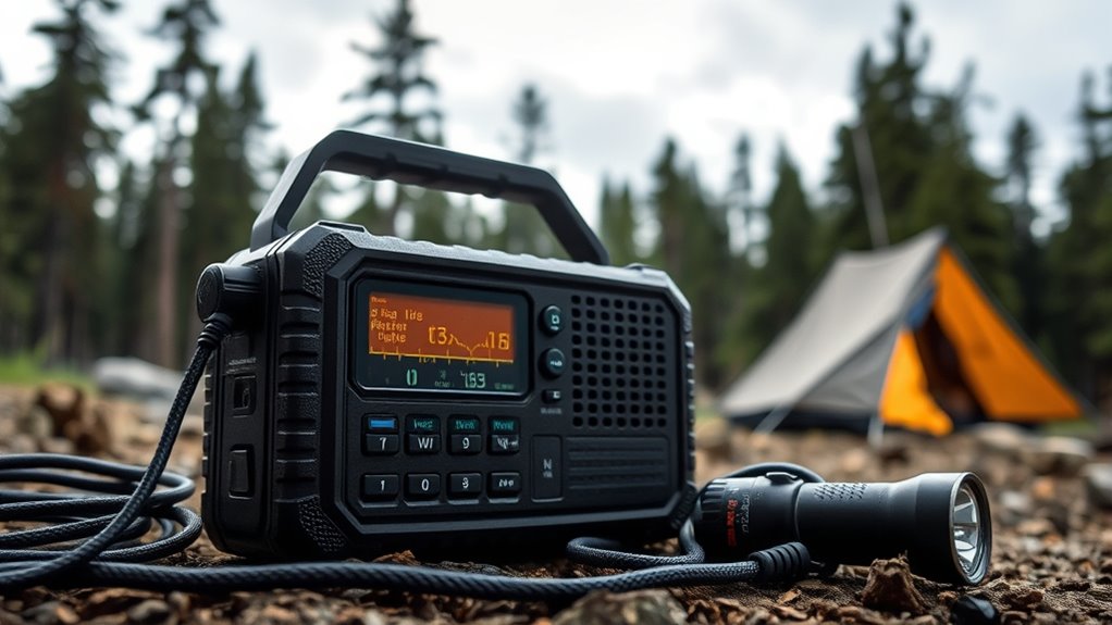 top hand crank emergency radios