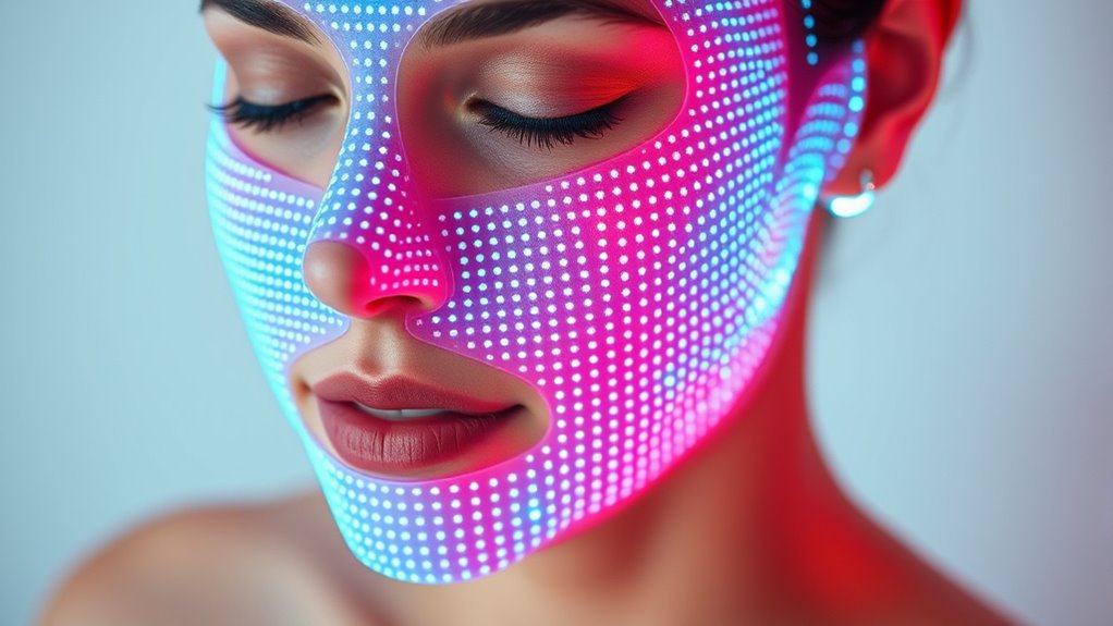 top led mask skin treatments