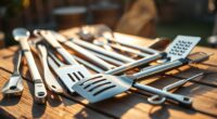 top stainless steel grill sets