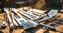 top stainless steel grill sets