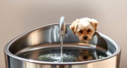 top stainless steel pet fountains