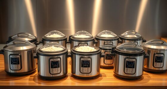 top stainless steel rice cookers