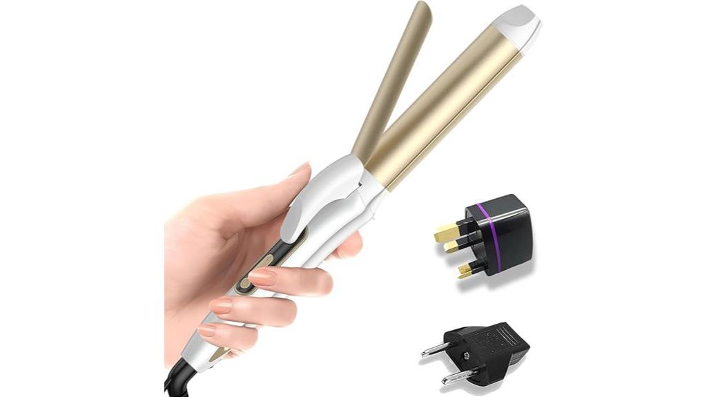travel dual voltage hair curler