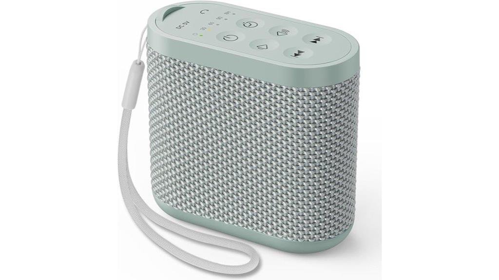 travel friendly sleep sound machine