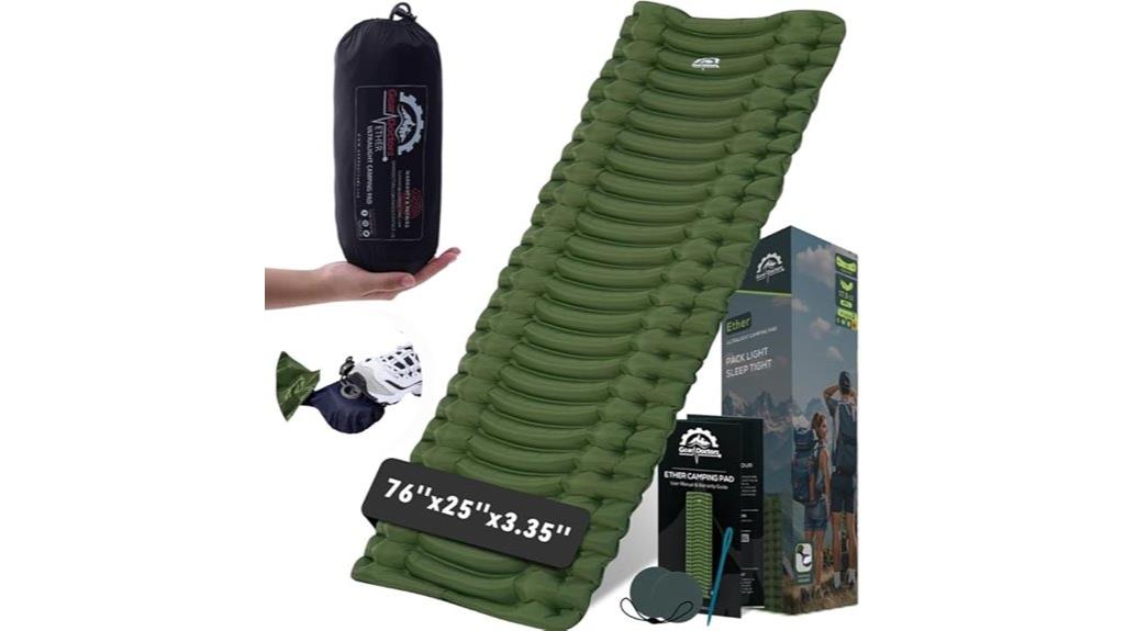 ultralight camping sleeping pad