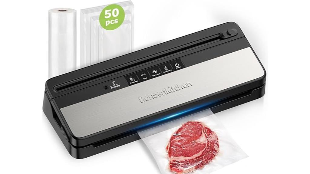 vacuum sealer with accessories
