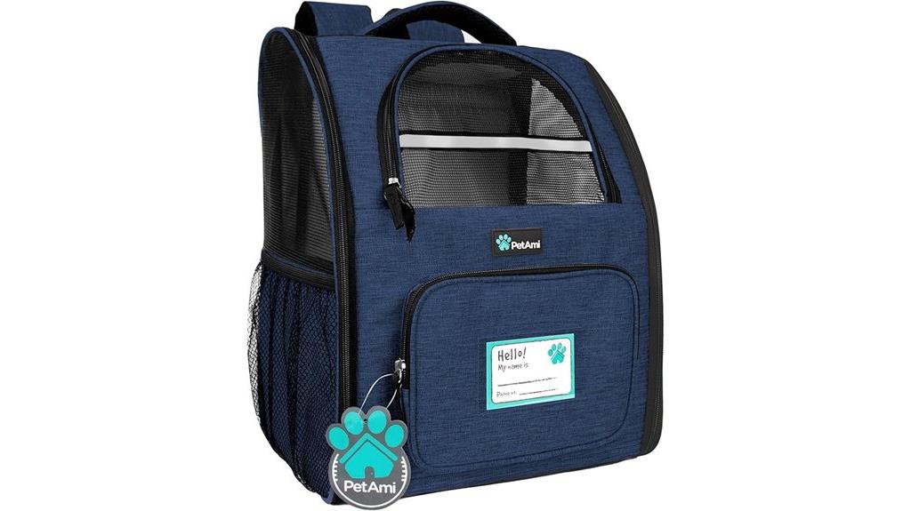 ventilated dog cat backpack