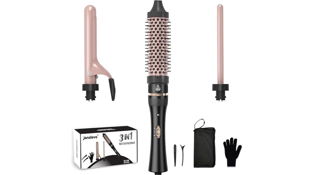 versatile curling iron set