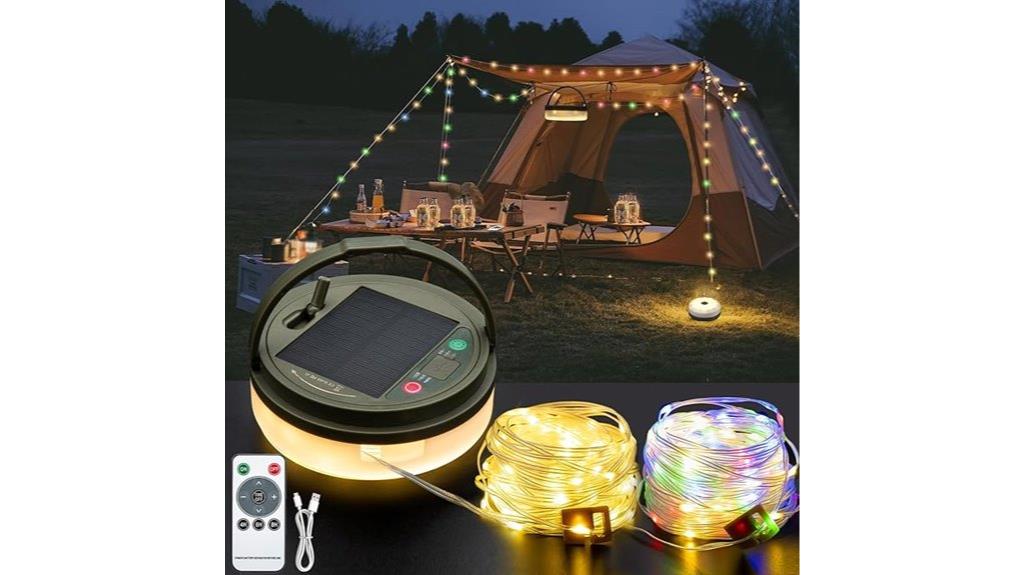 versatile solar camping lantern