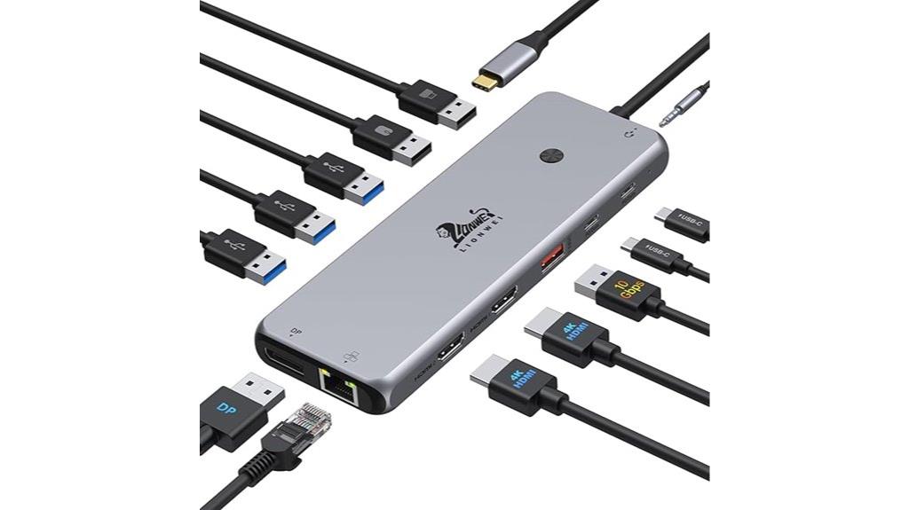versatile usb c docking station