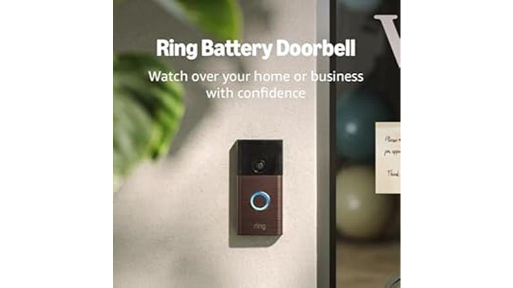 video doorbell with motion detection