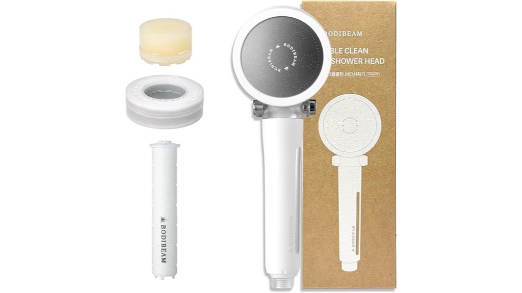 vitamin c filtered shower