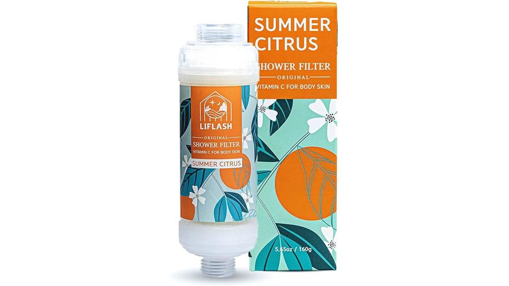 vitamin c hard water filter