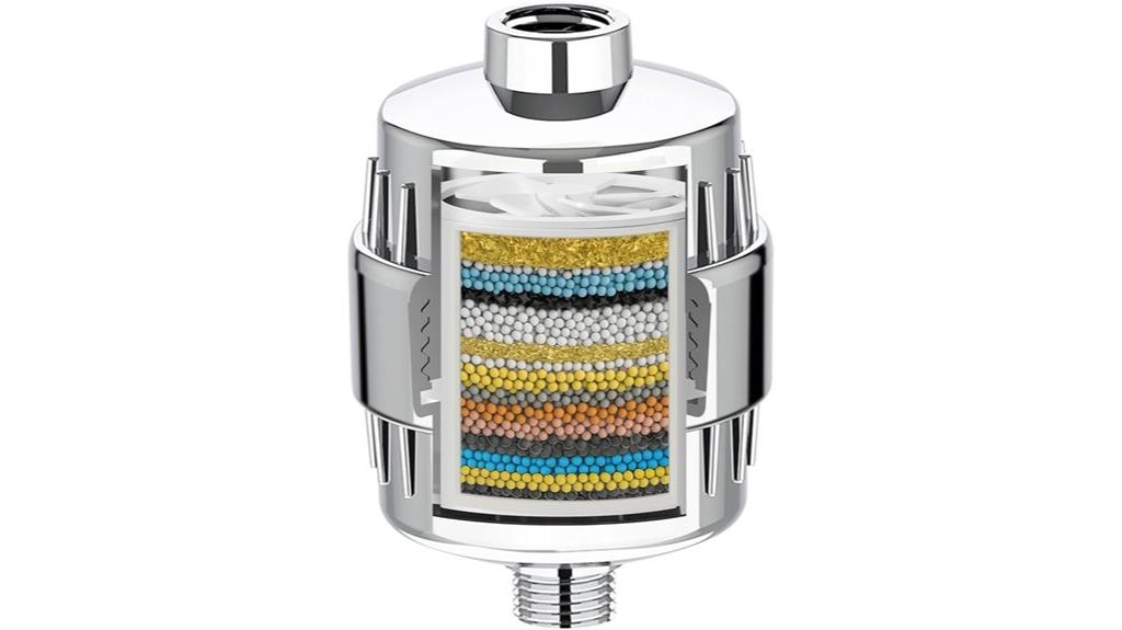 vitamin c shower filter