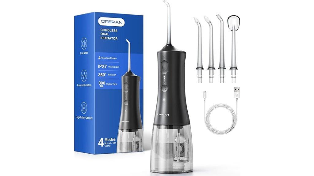 water flosser with multiple nozzles