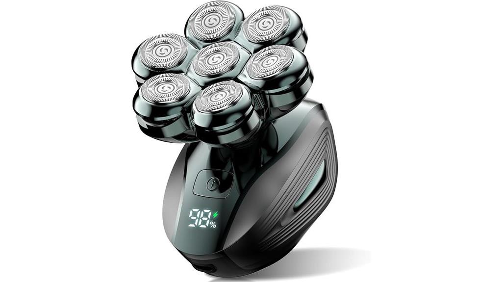 waterproof led electric razor