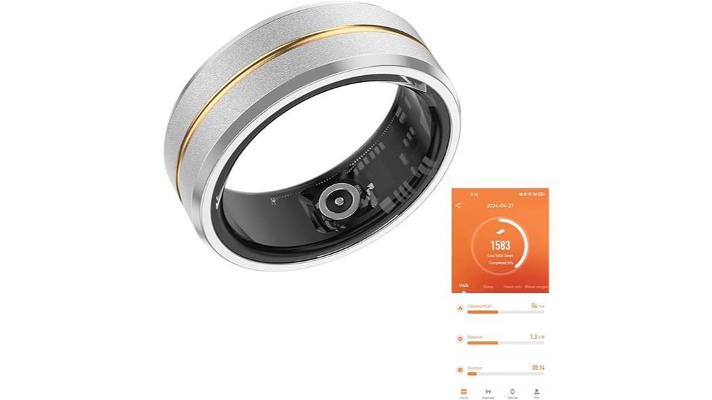 waterproof stainless steel ring
