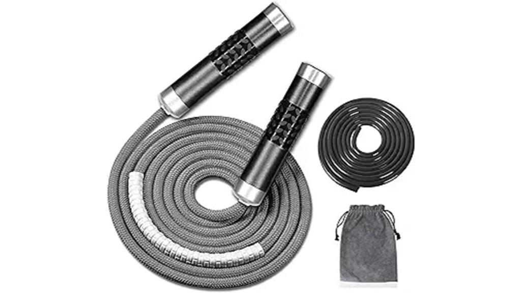 weighted speed jump rope