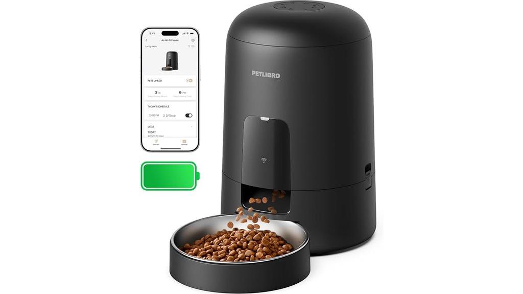 wi fi cat food dispenser