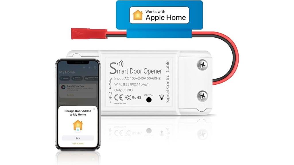 wifi garage door opener