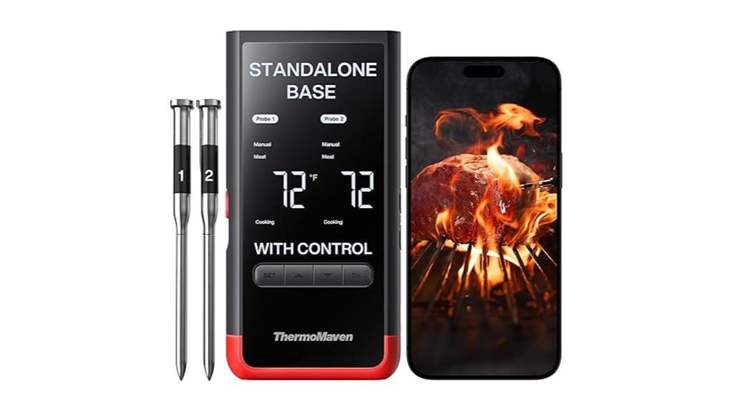 wireless bluetooth meat thermometer