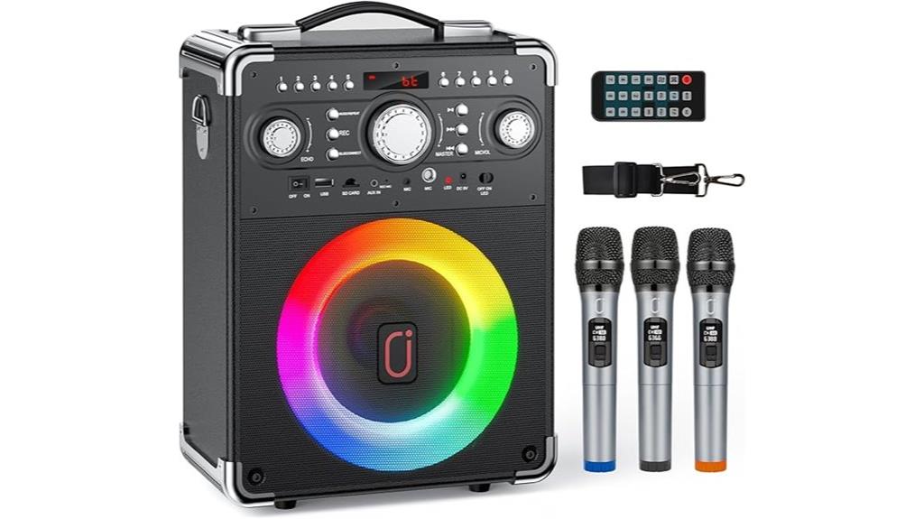 wireless karaoke party system