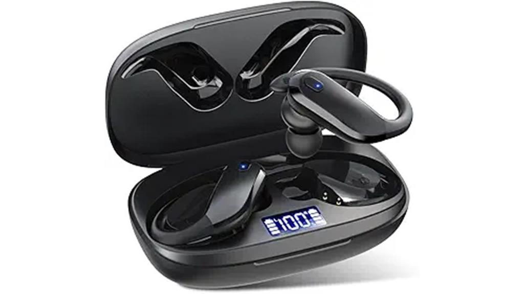 wireless waterproof long lasting earbuds