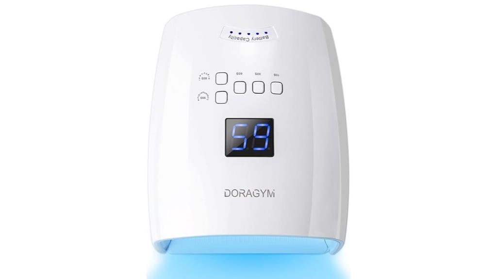 wireless white uv lamp