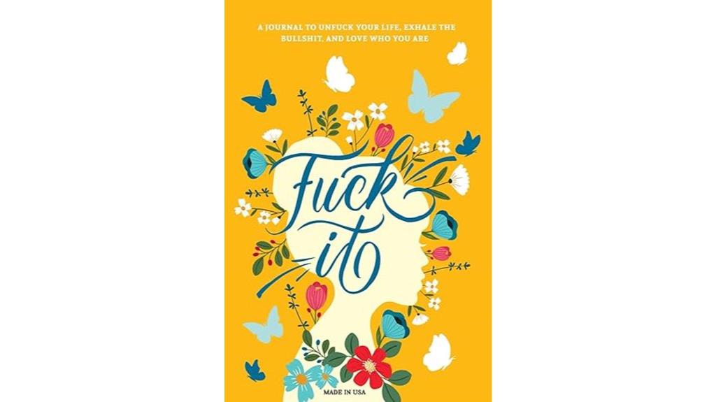 women s self care reflection journal