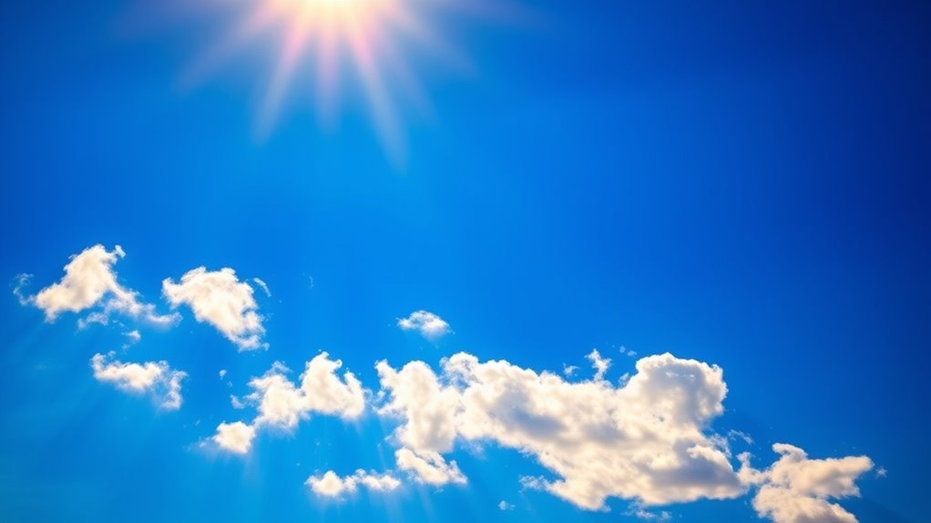 blue sky light scattering