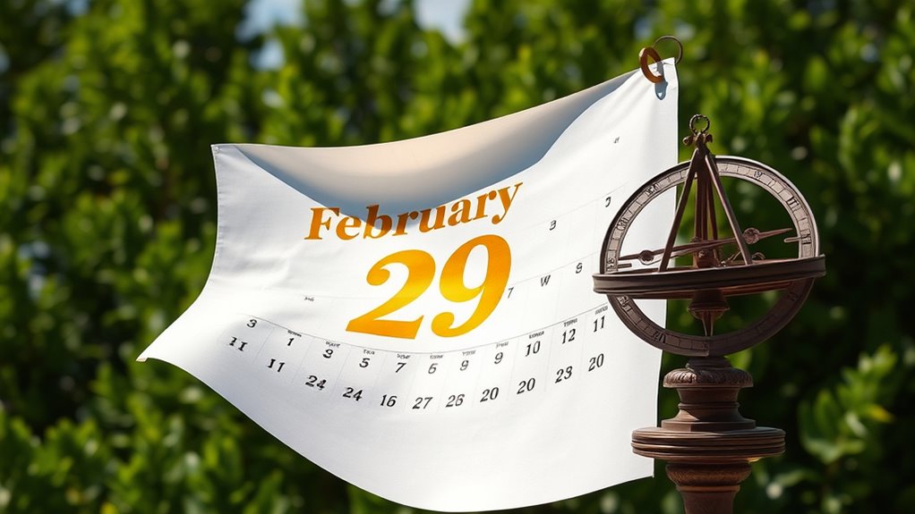 calendar correction through leap years