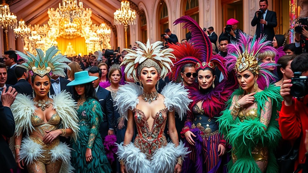 celebrity fashion event costumes