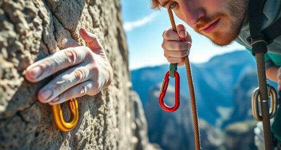 climbing gear and techniques